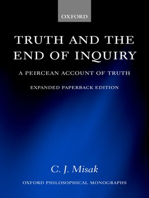 cover image of Truth and the End of Inquiry